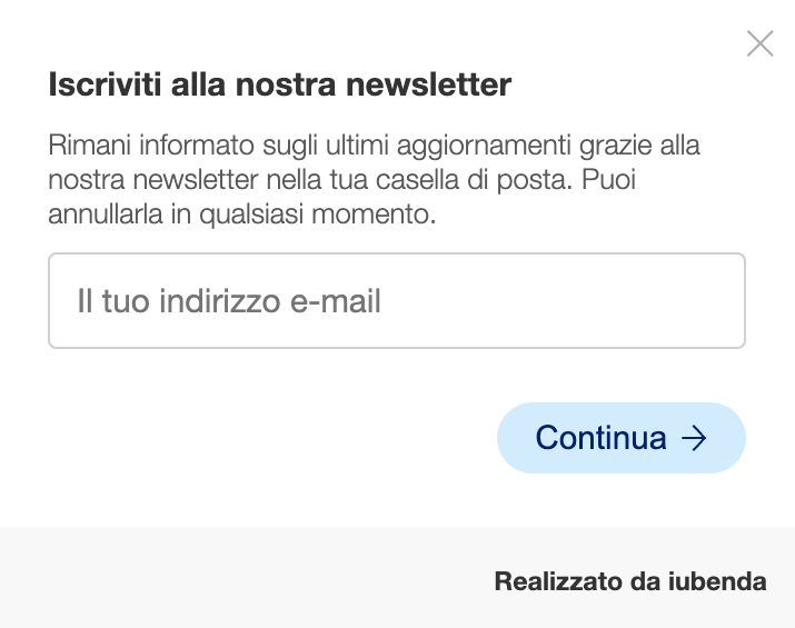 Opt-In Booster Screenshot