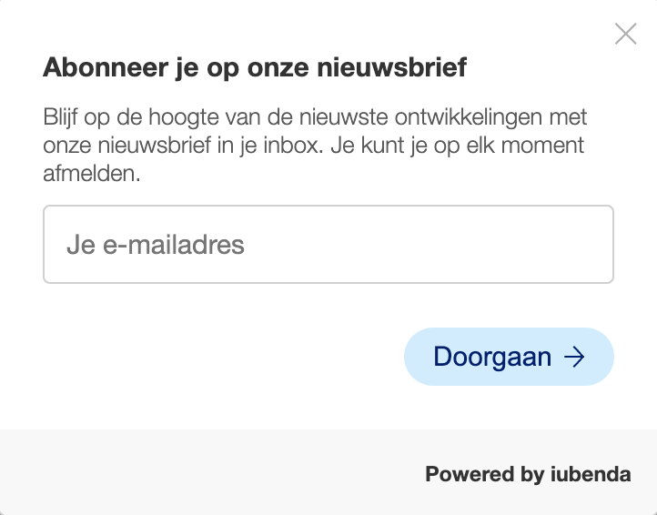 Opt-In Booster Screenshot