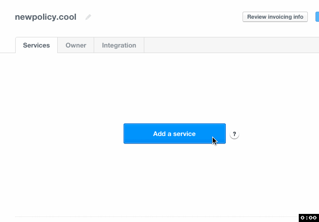 Add a service