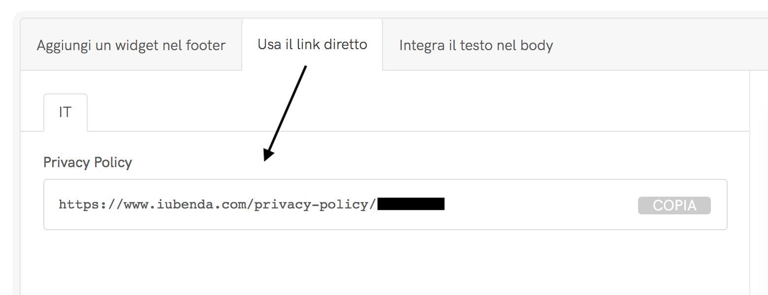 Link diretto
