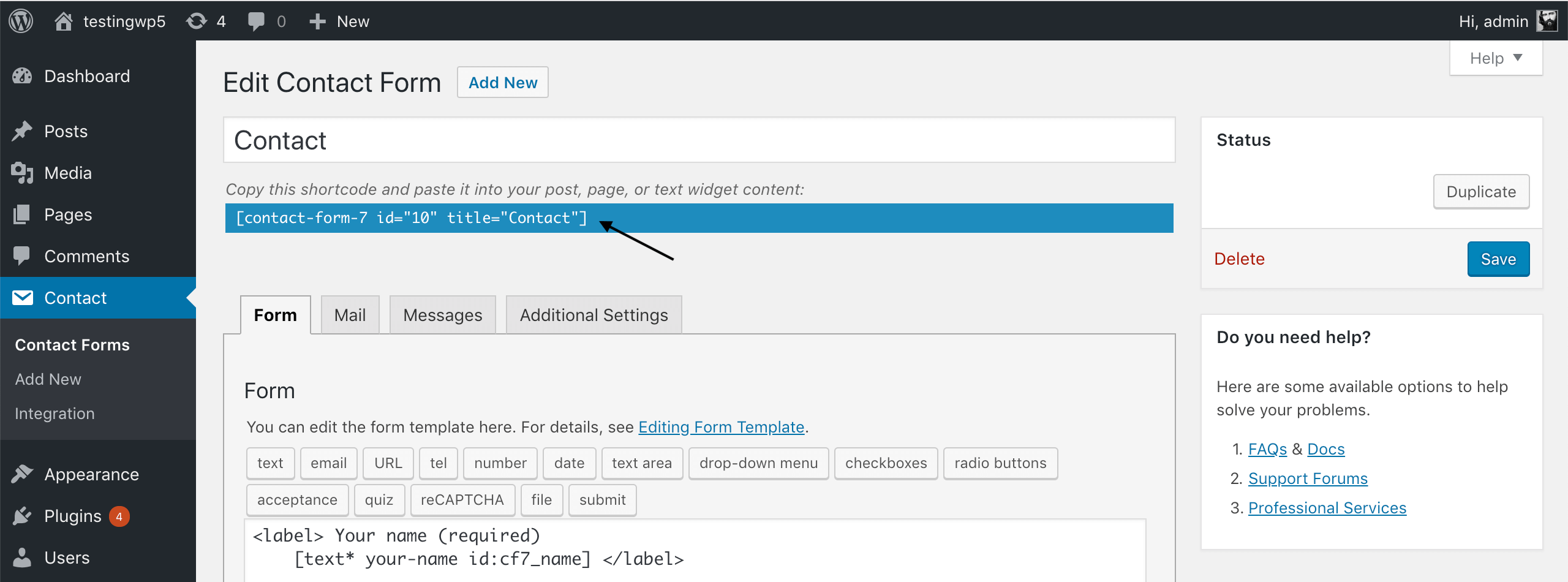 Contact Form 7 + Consent Solution