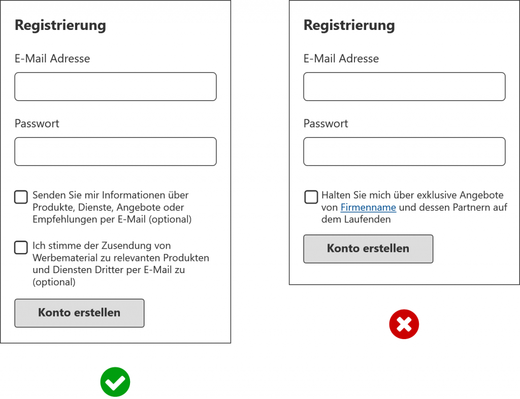 Login/Signup TC DE
