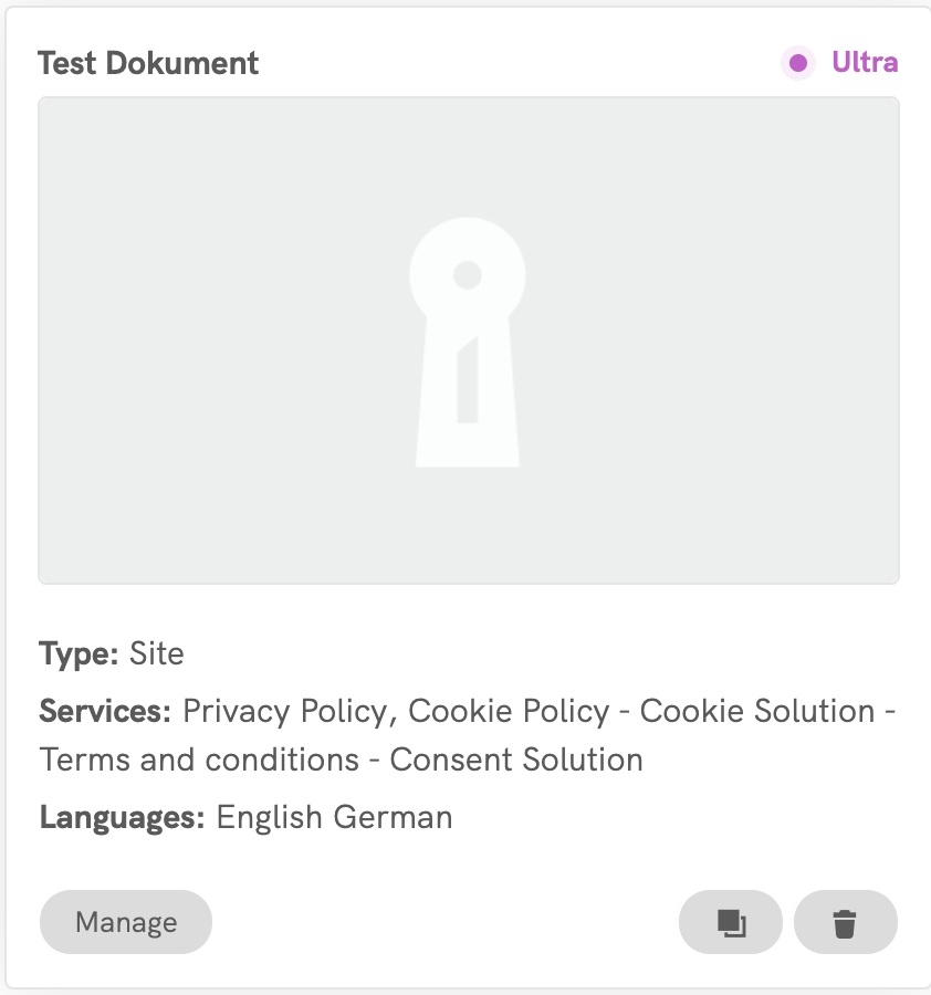 Duplicate project