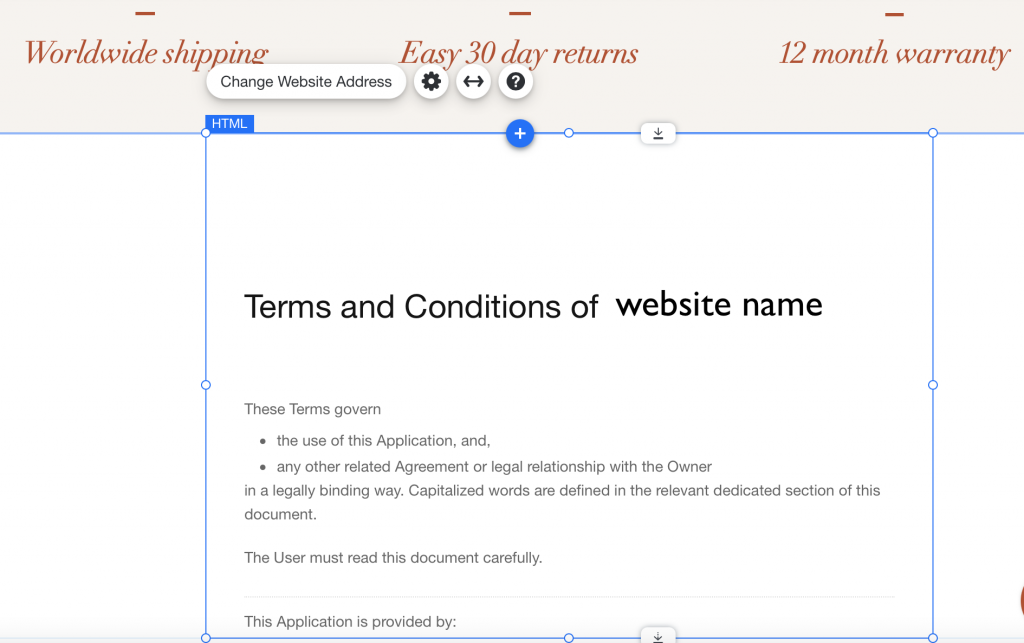 Como adicionar Termos e Condições ao Wix 