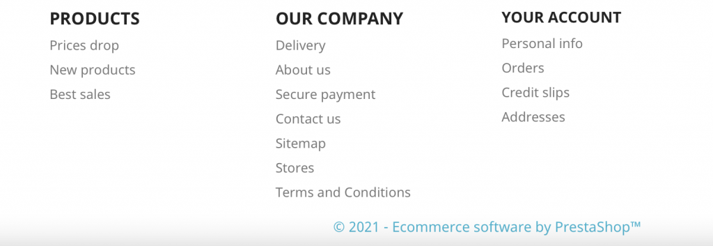 Como adicionar Termos e Condições na PrestaShop