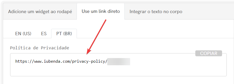 Link direto