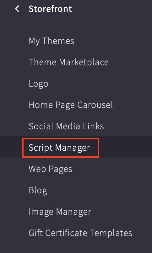 Comment ajouter la Cookie Solution iubenda à un site web Bigcommerce 