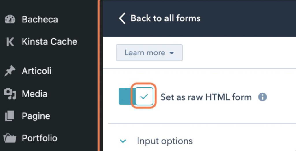 Consent Database para Hubspot