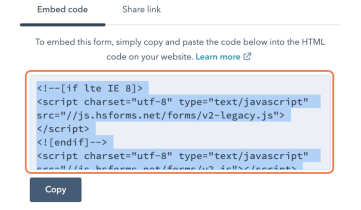 Consent Database para Hubspot