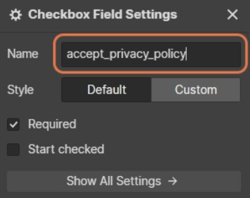 La Consent Solution iubenda pour Webflow