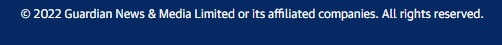 copyright disclaimer the guardian