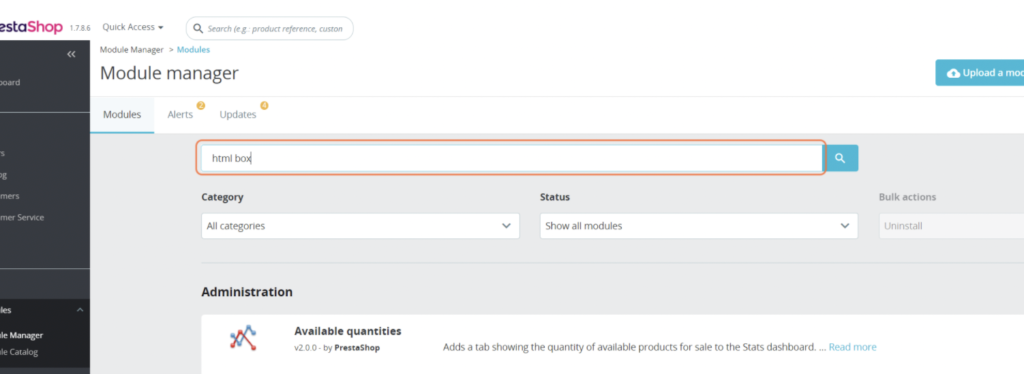 Come aggiungere la Consent Solution a PrestaShop