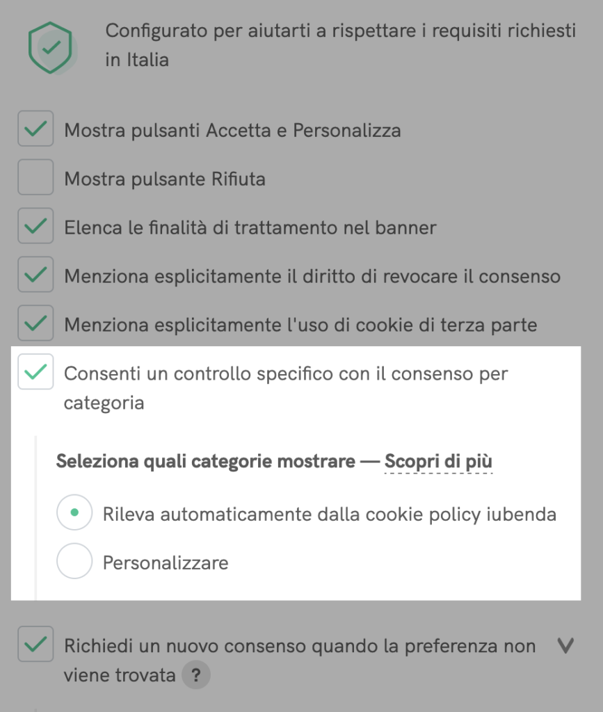 Consenso granulare