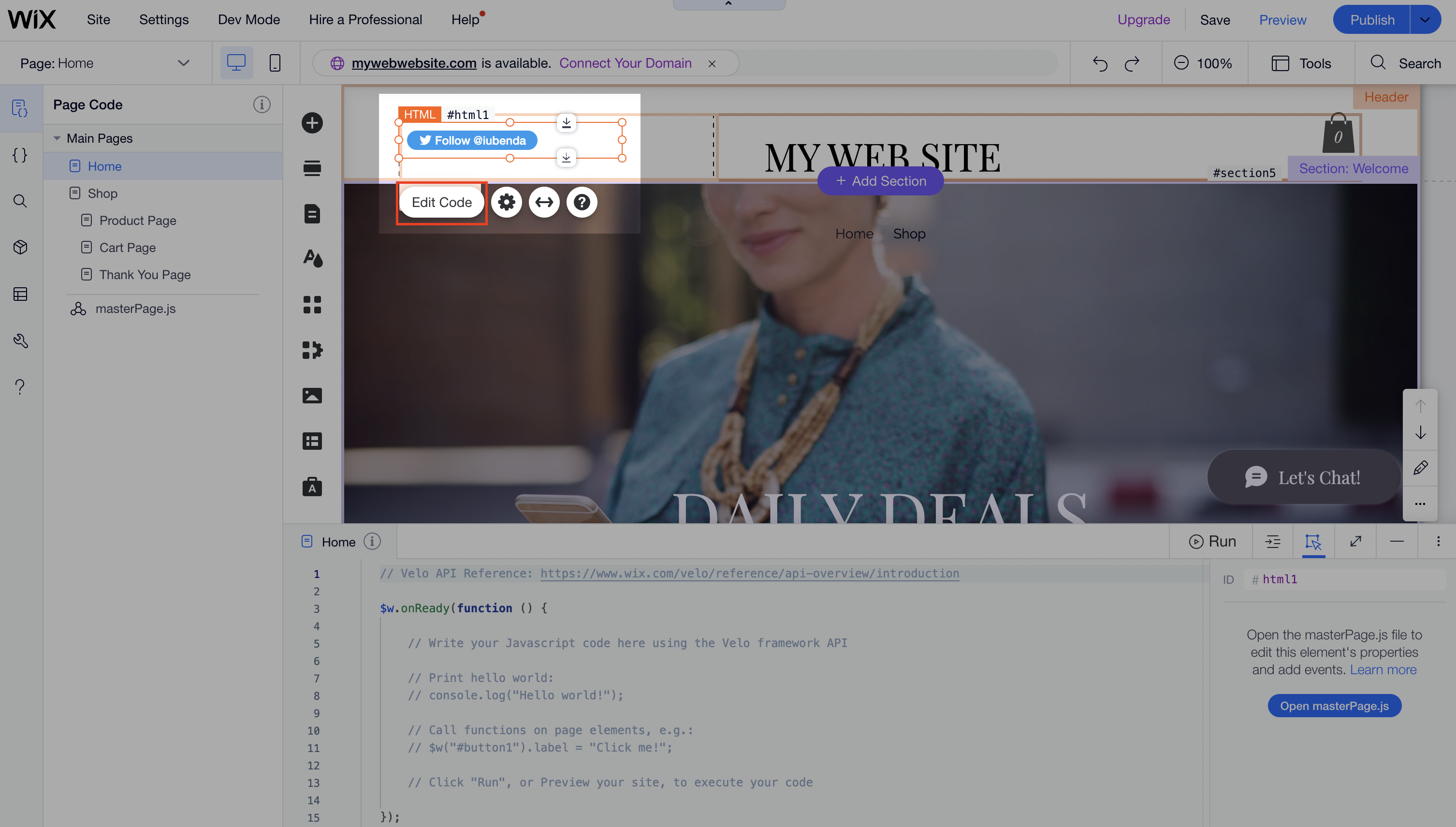 Afkrydsningsfelt til forebyggende blokering – Flow-side