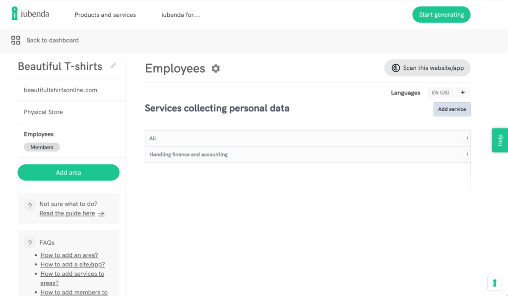 gdpr data mapping