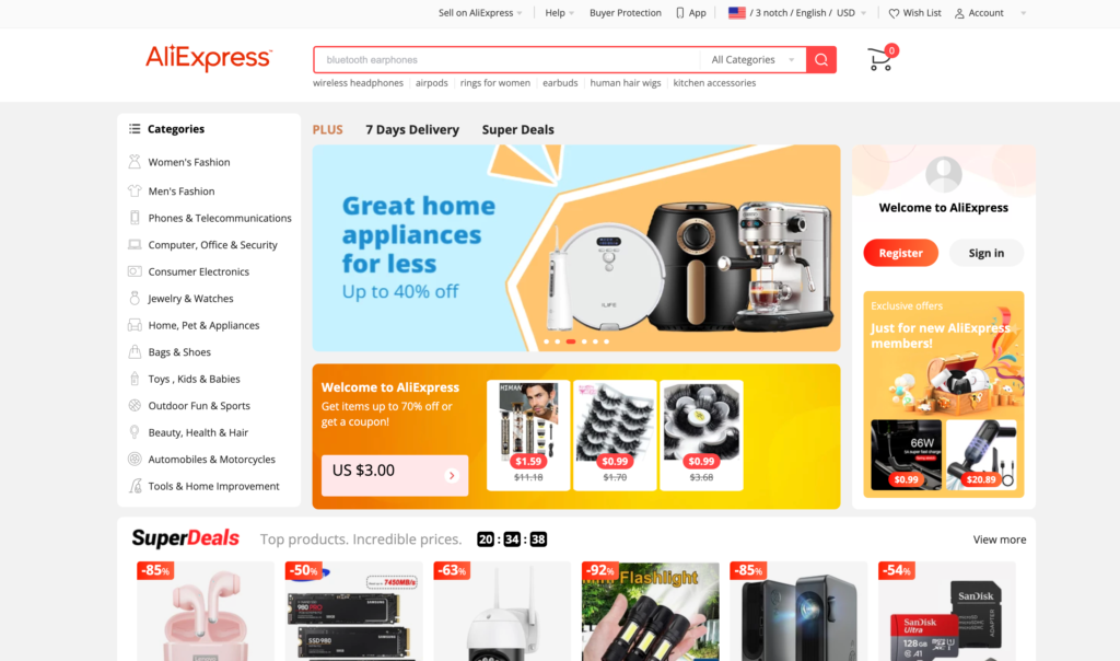 alibaba vs. aliexpress