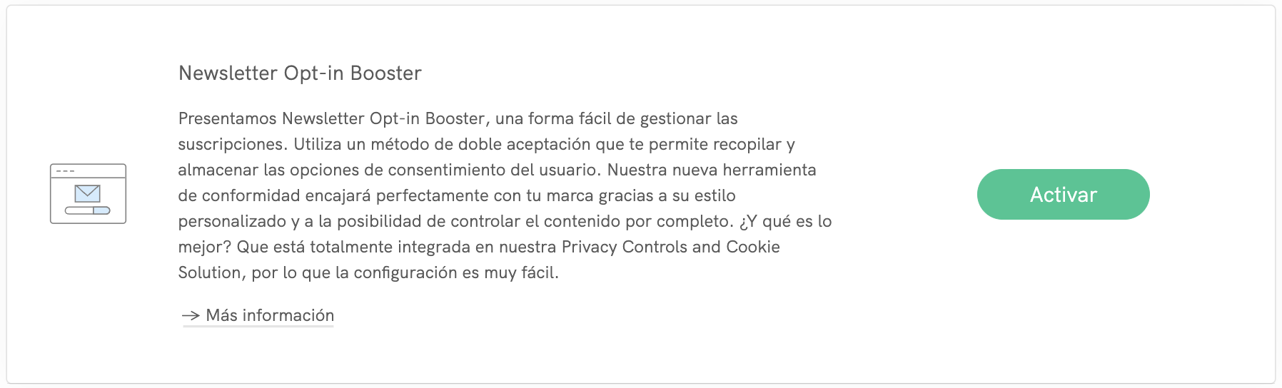 Activar ahora