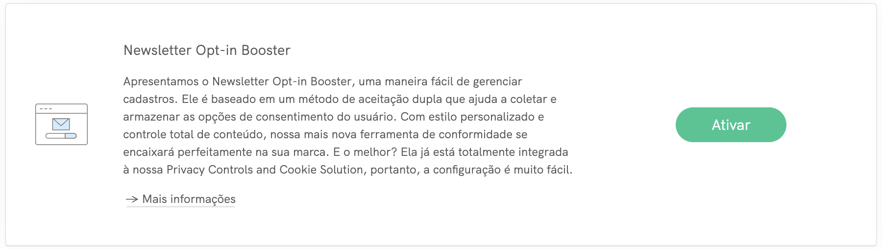 ativar agora