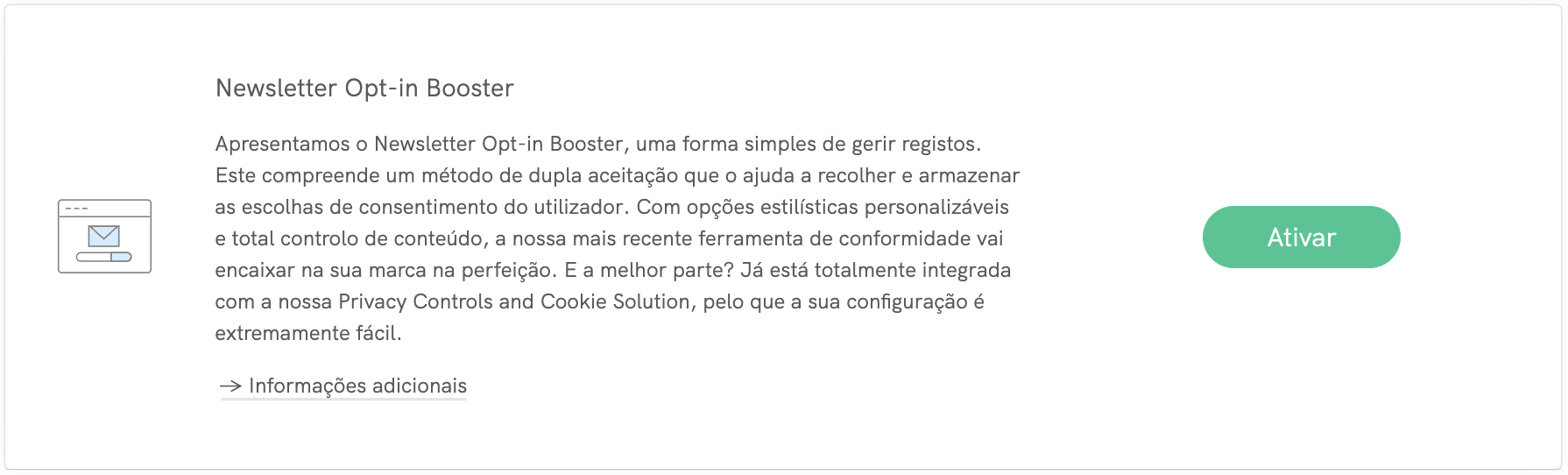 ativar agora