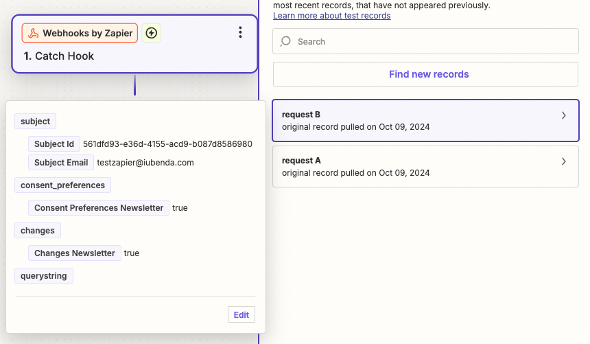 webhooks de zapier 2