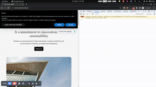 wp samtykke api