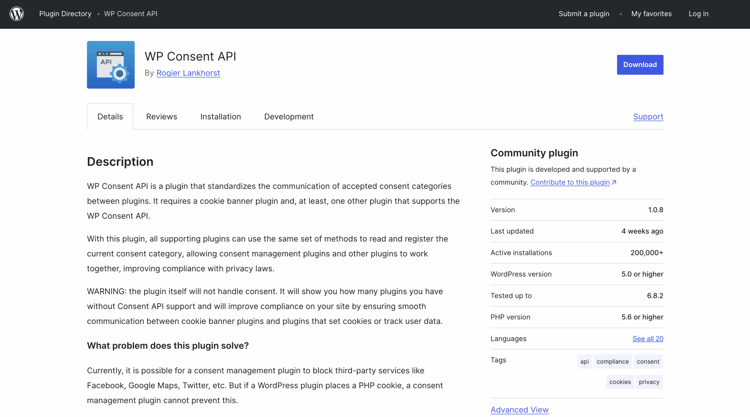 consenso api