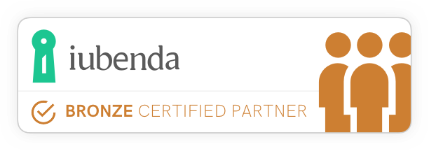 iubendaCertified Bronze Partner
