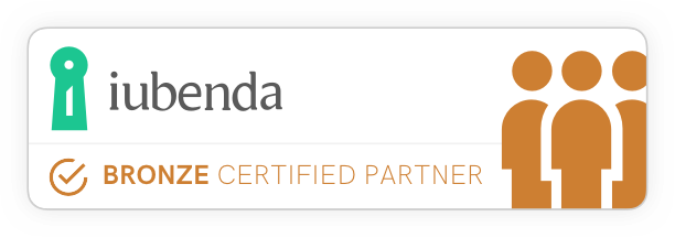 iubenda Certified 
Bronze Partner