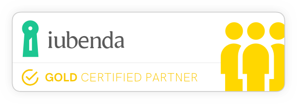 Global Brand Communication è IUBENDA Certified Gold Partner