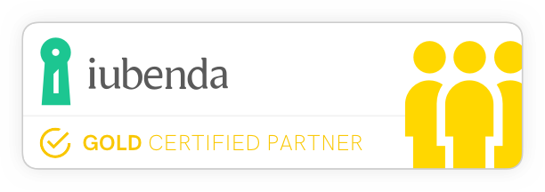 iubenda Certified GoldPartner
