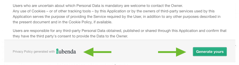 branded policy screenshot
