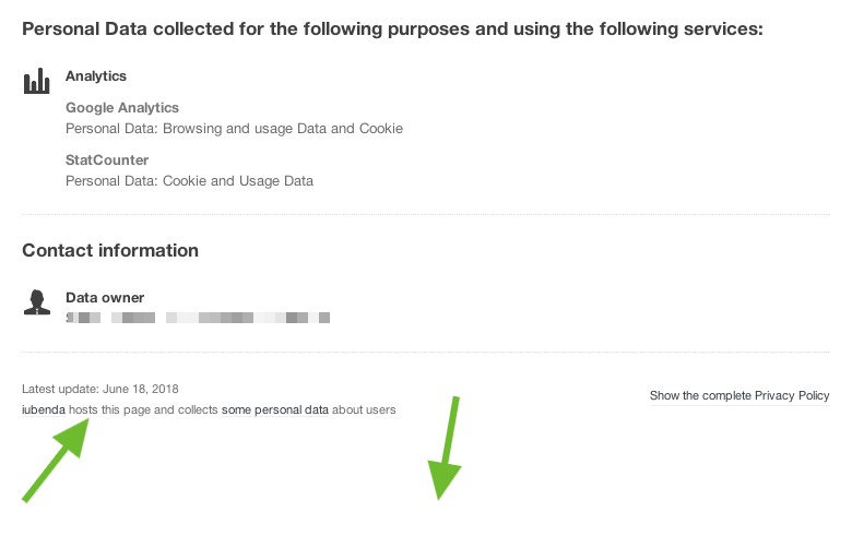 Policy without branding strip at bottom