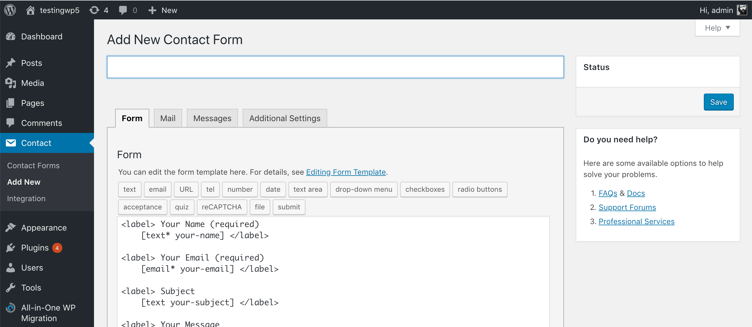 Contact Form 7 + Consent Solution