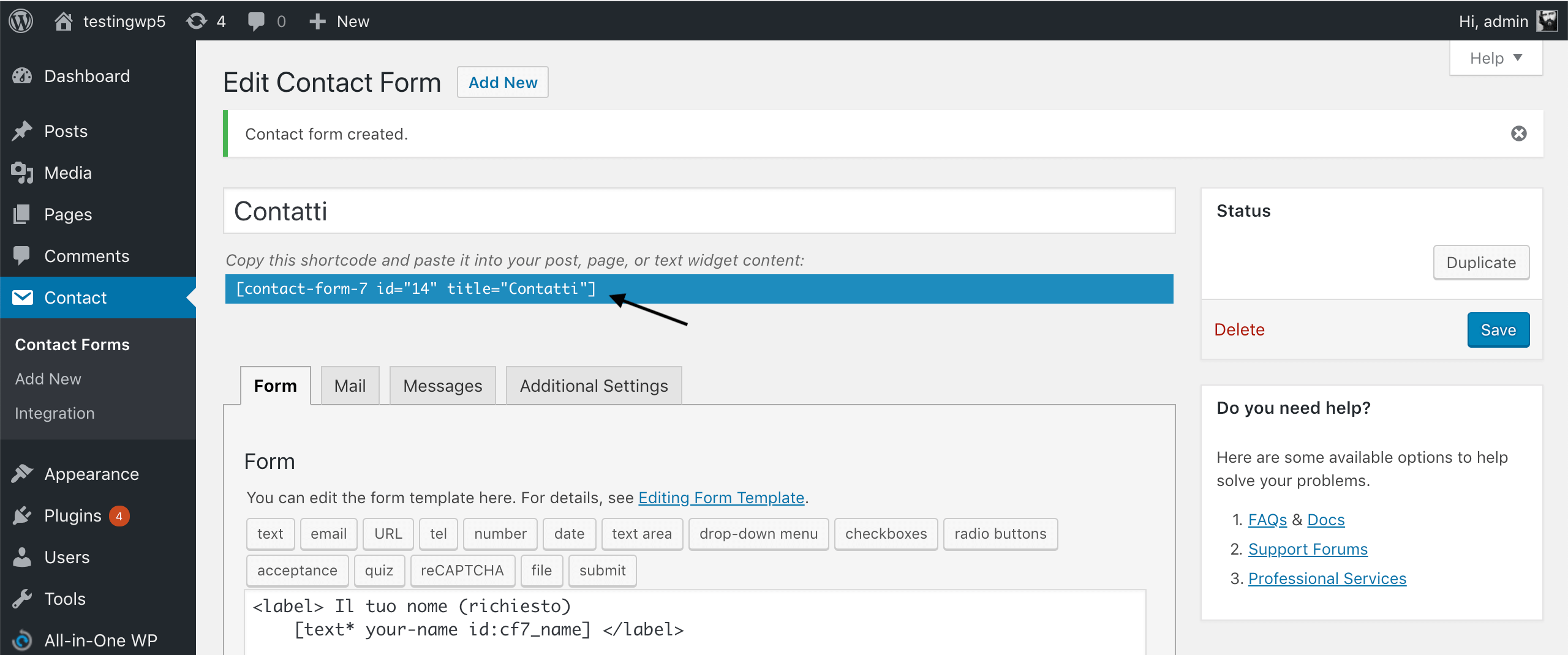 Contact Form 7 + Consent Solution