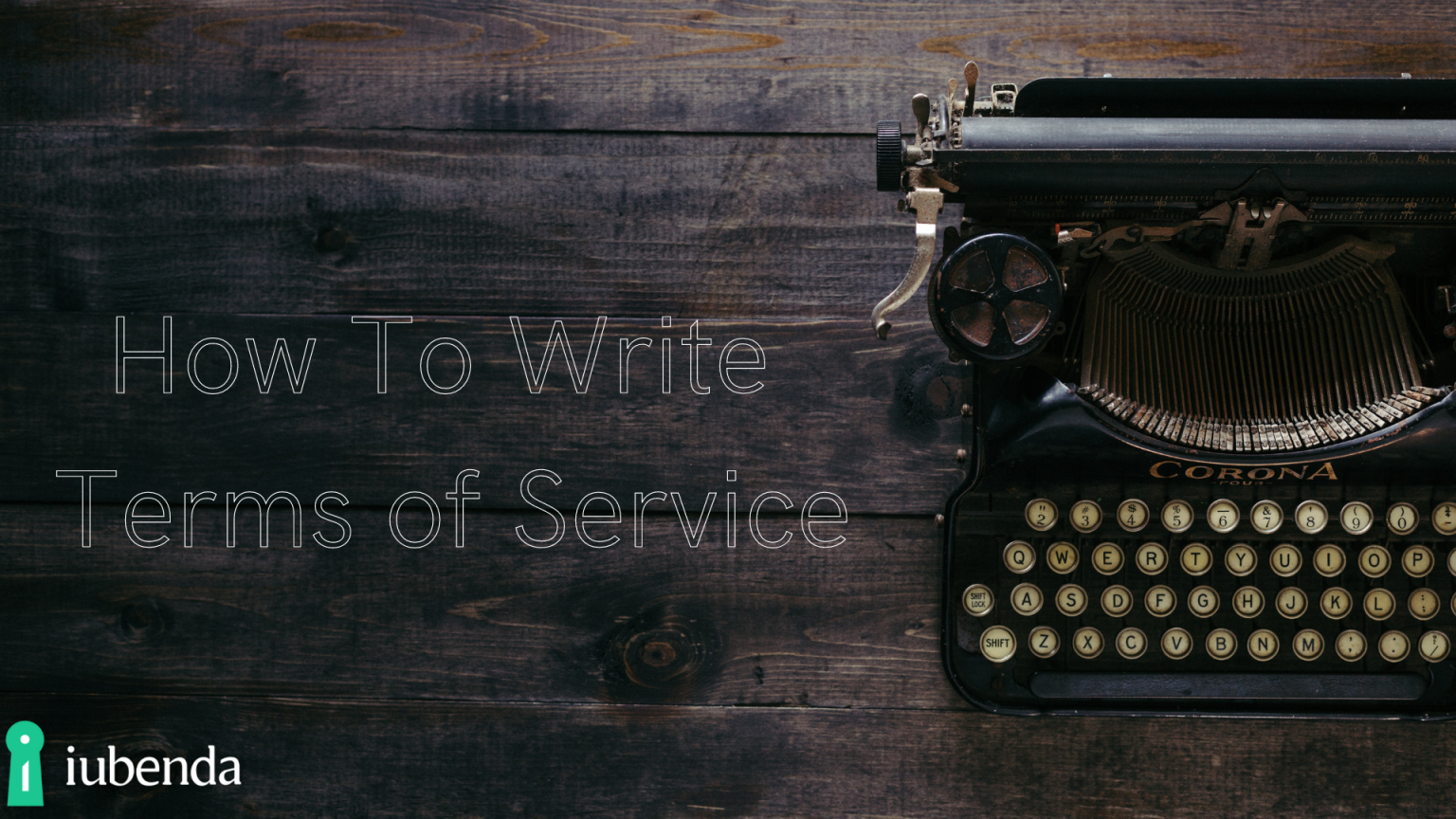 How To Write Terms of Service | iubenda