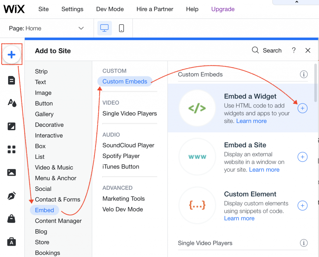 How to add Terms and Conditions to Wix