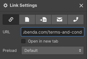 How to add Terms and Conditions to Webflow