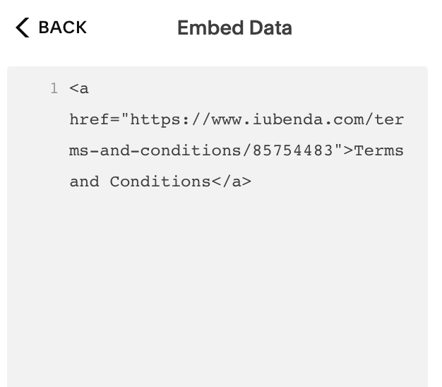 How to add Terms and Conditions on Squarespace