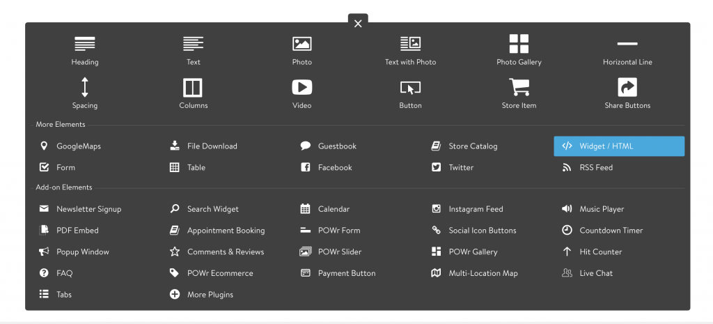 How to add Terms and Conditions on Jimdo