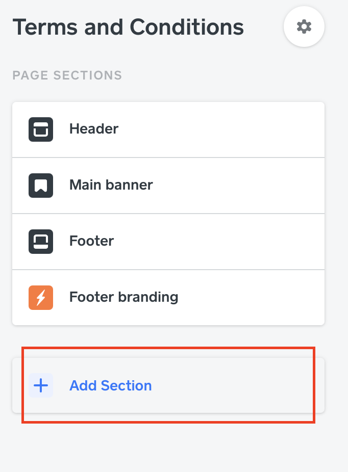 Cómo añadir un documento de Términos y Condiciones en Weebly