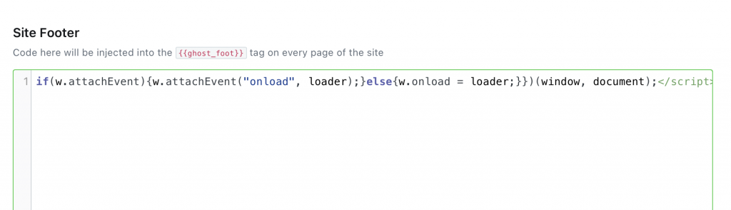 How to add Terms and Conditions on Ghost