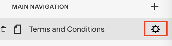How to add Terms and Conditions on Squarespace