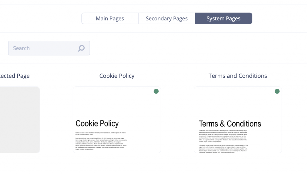 How to add Terms and Conditions on Ucraft