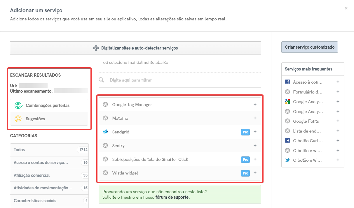 site-scanner generator