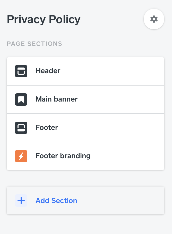 How to add a Privacy Policy on Weebly