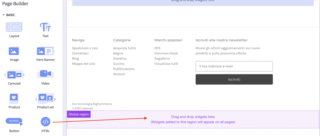 Como adicionar a sua Política de Privacidade e Cookies no seu BigCommerce