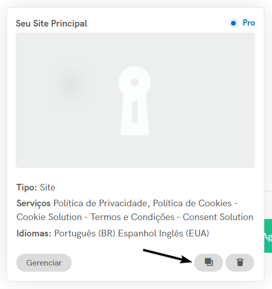 Duplique um site existente