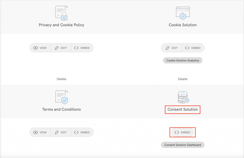 Consent Solution for Wix