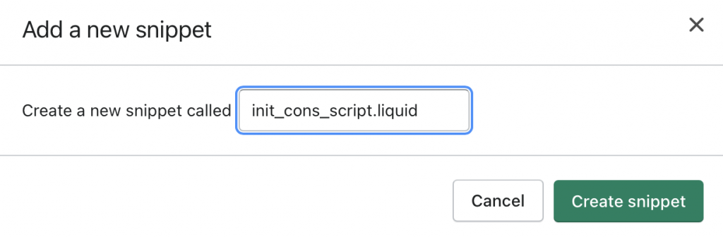 Come aggiungere la Consent Solution a Shopify