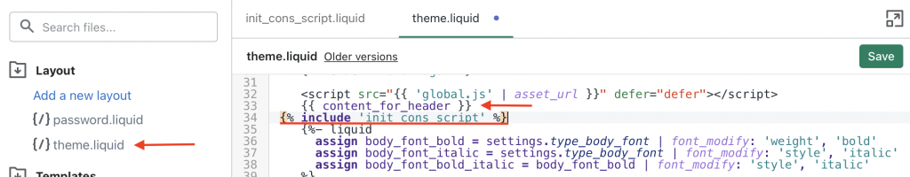 Come aggiungere la Consent Solution a Shopify